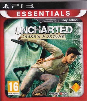 Uncharted Drakes Fortune - Essentials - PS3 (B Grade) (Genbrug)